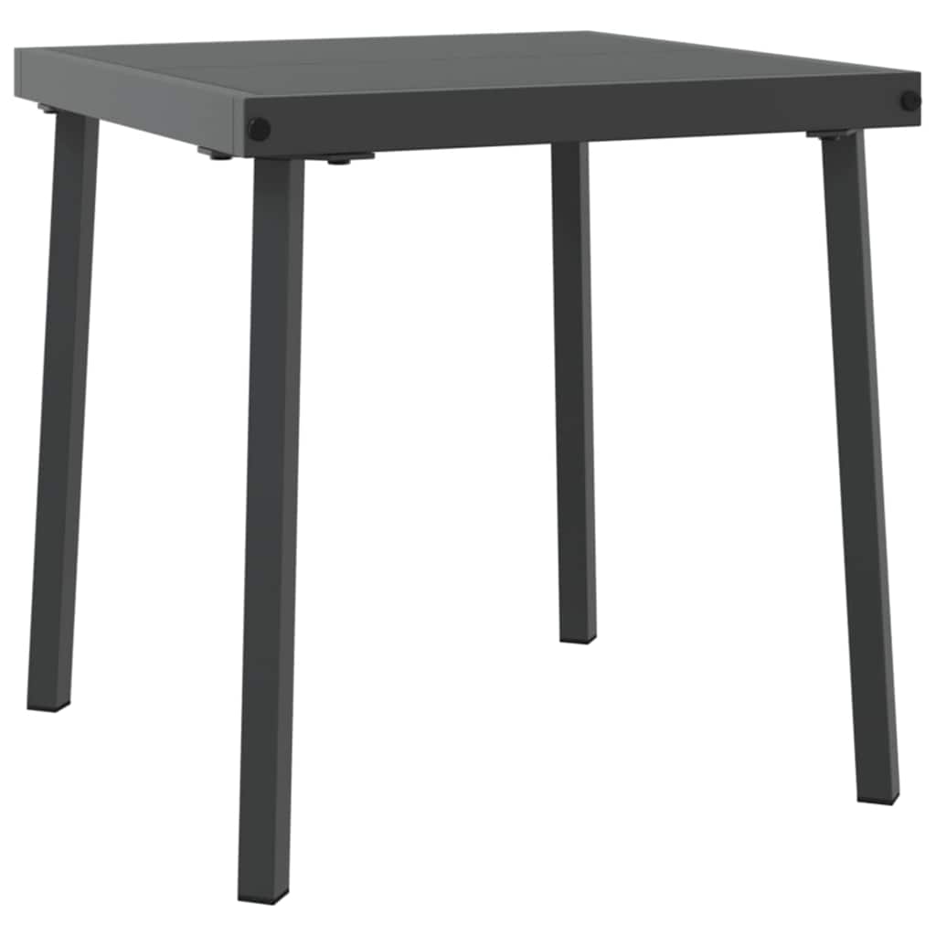 Sunbed with Cushion 3 pcs Black 40 x 39 x 40.5cm Poly Rattan